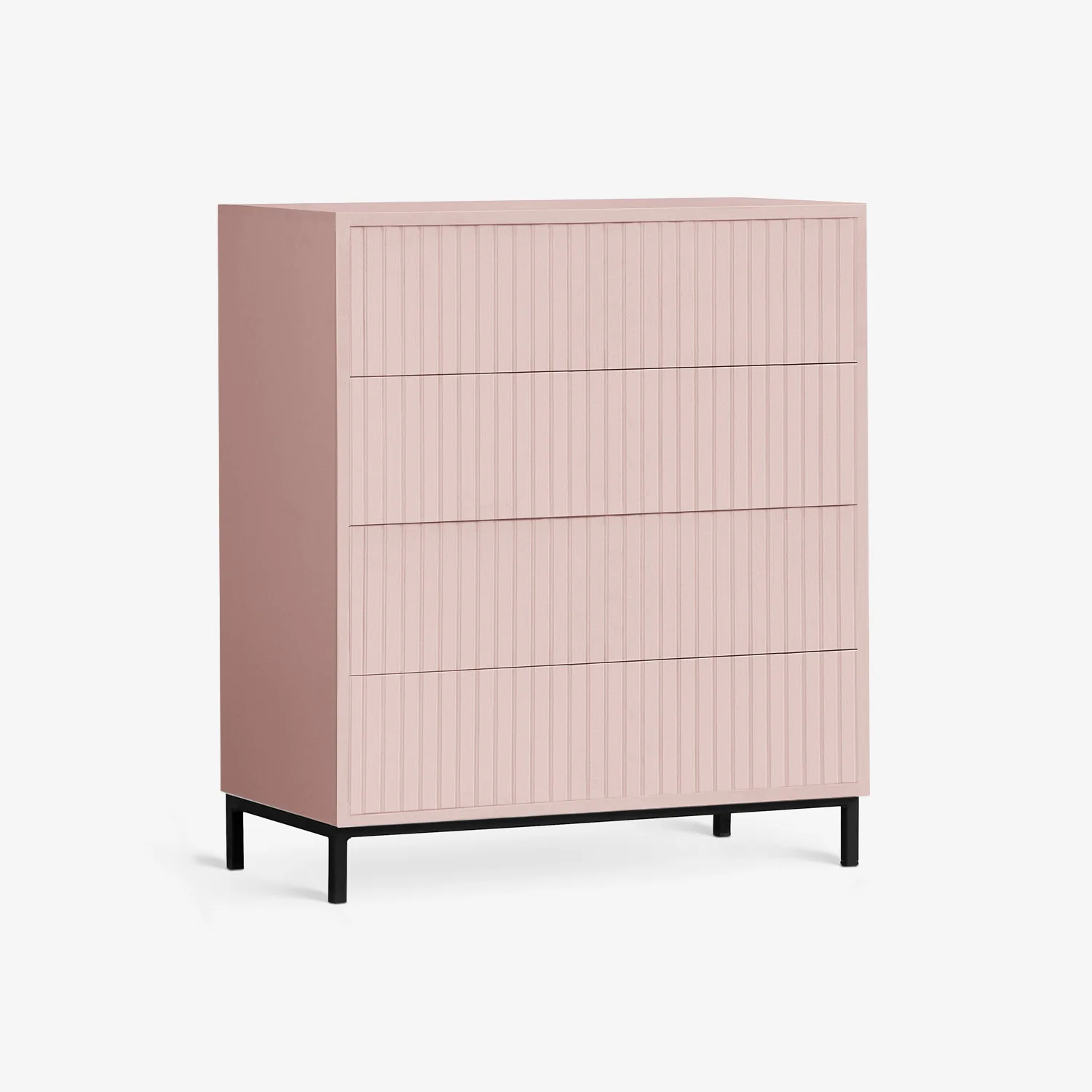 BRIELLA | קומודה מעץ ומתכת, עם 4 מגירות - Image 6