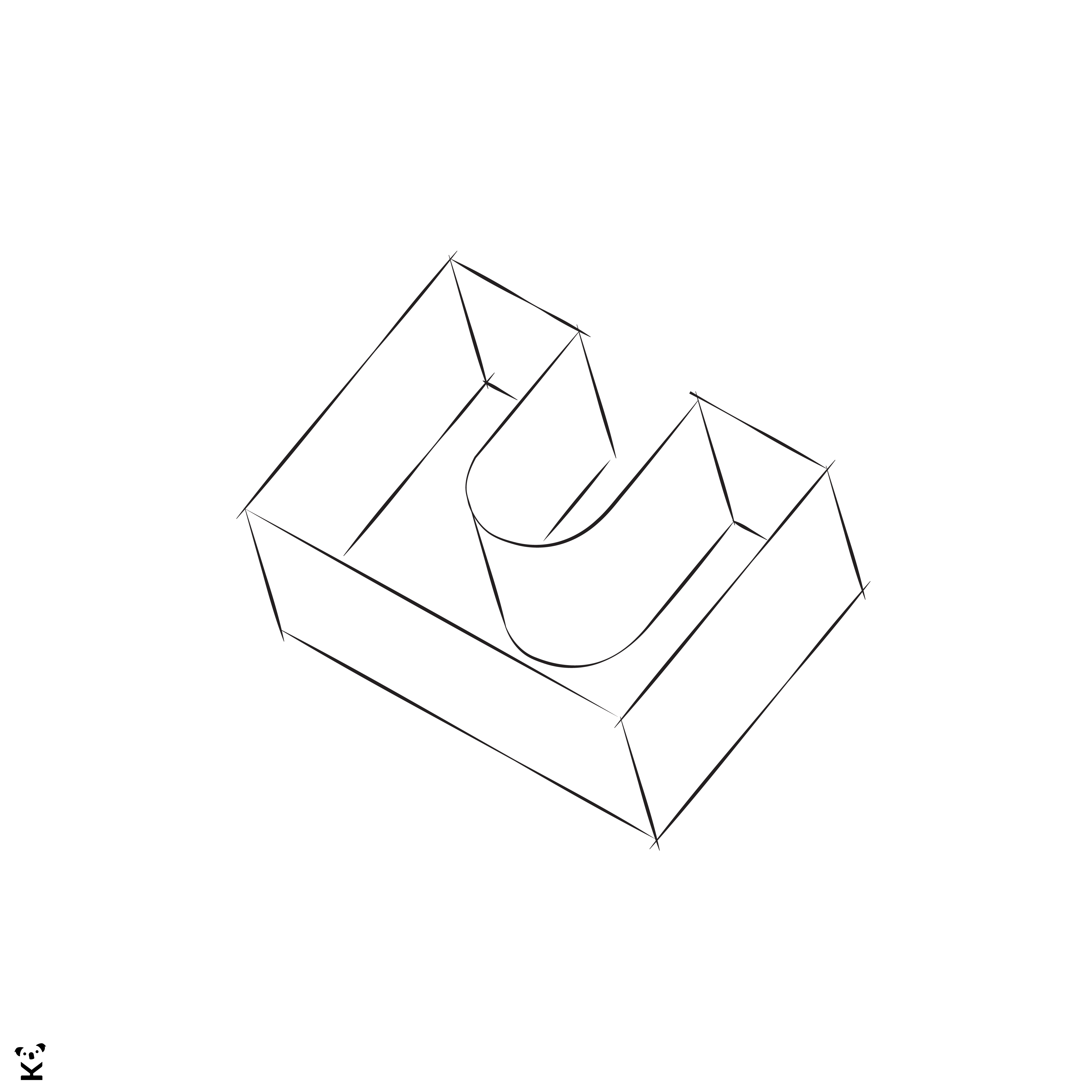 EVERGREEN | ארון אמבטיה כפרי עם ידיות שחורות - Image 7
