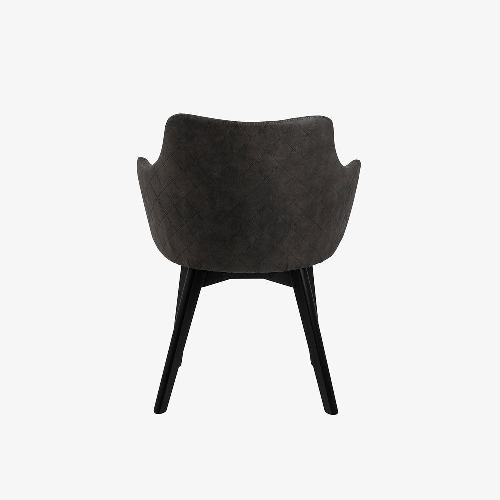 SHIL | כיסא מודרני מרופד עם משענות יד - Image 8