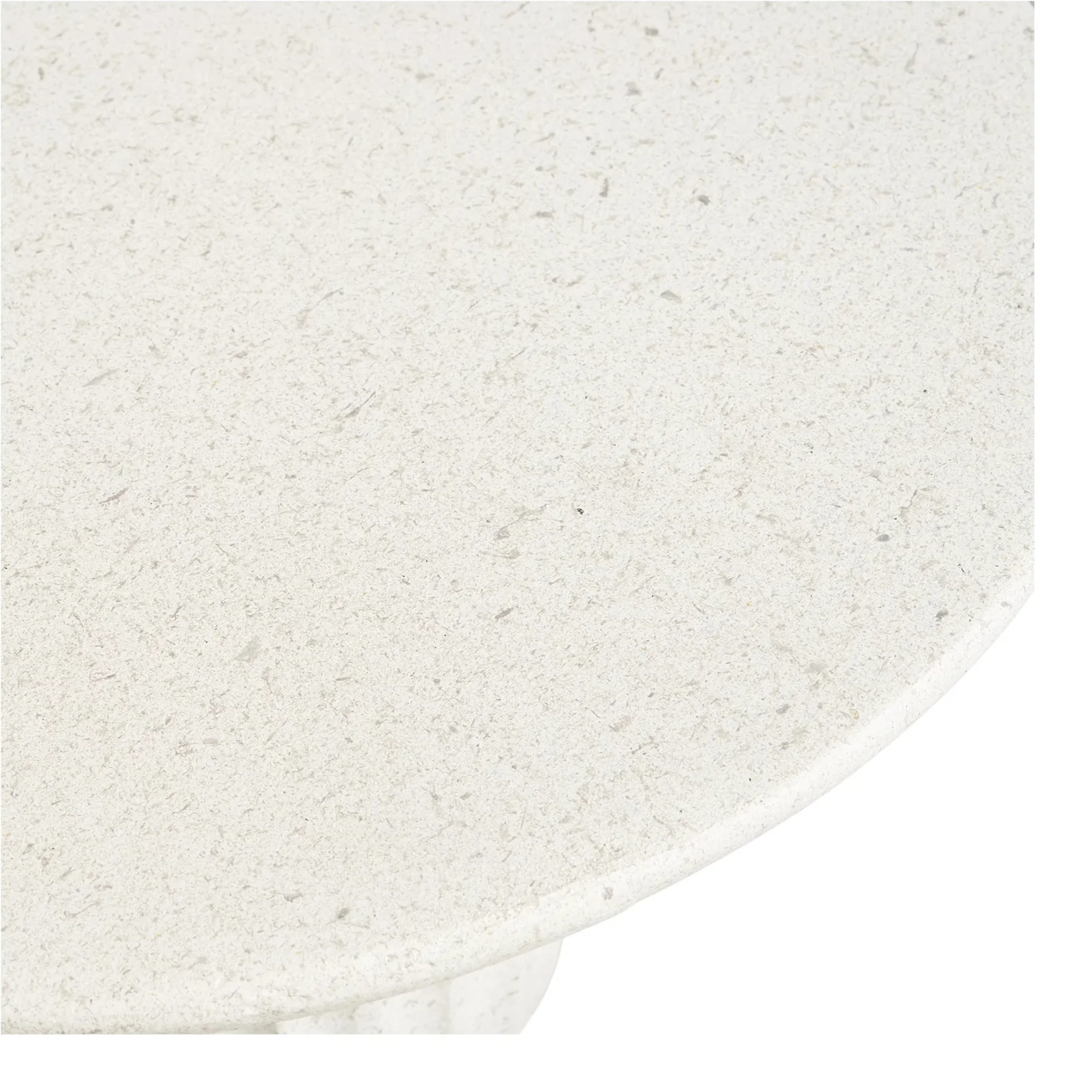 TOZA | שולחן צד עגול מפייברקליי, קוטר 40 ס"מ - Image 4