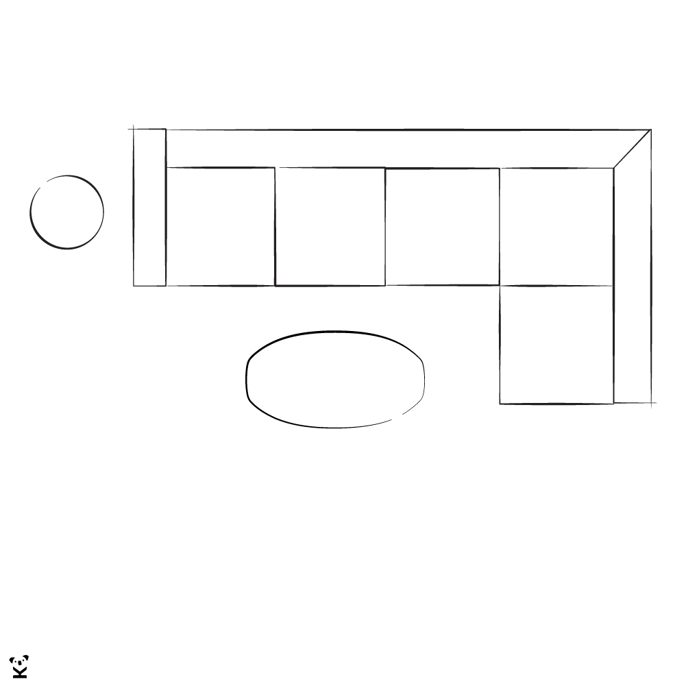 TRAY | שולחן סלון אובלי מעץ ומתכת, 120/60 ס"מ - Image 7